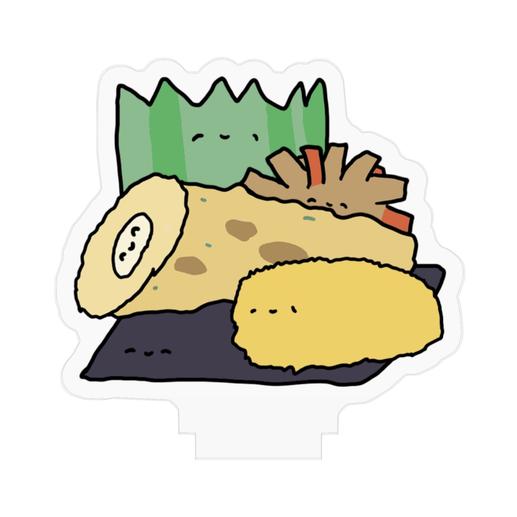 海苔弁エアフォースのアクリルフィギュア