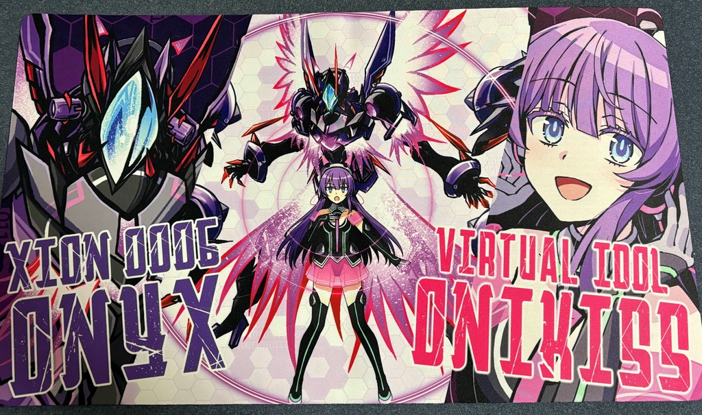 【神機覚醒ヴァルクロス】ラバー製プレイマット-オニキス