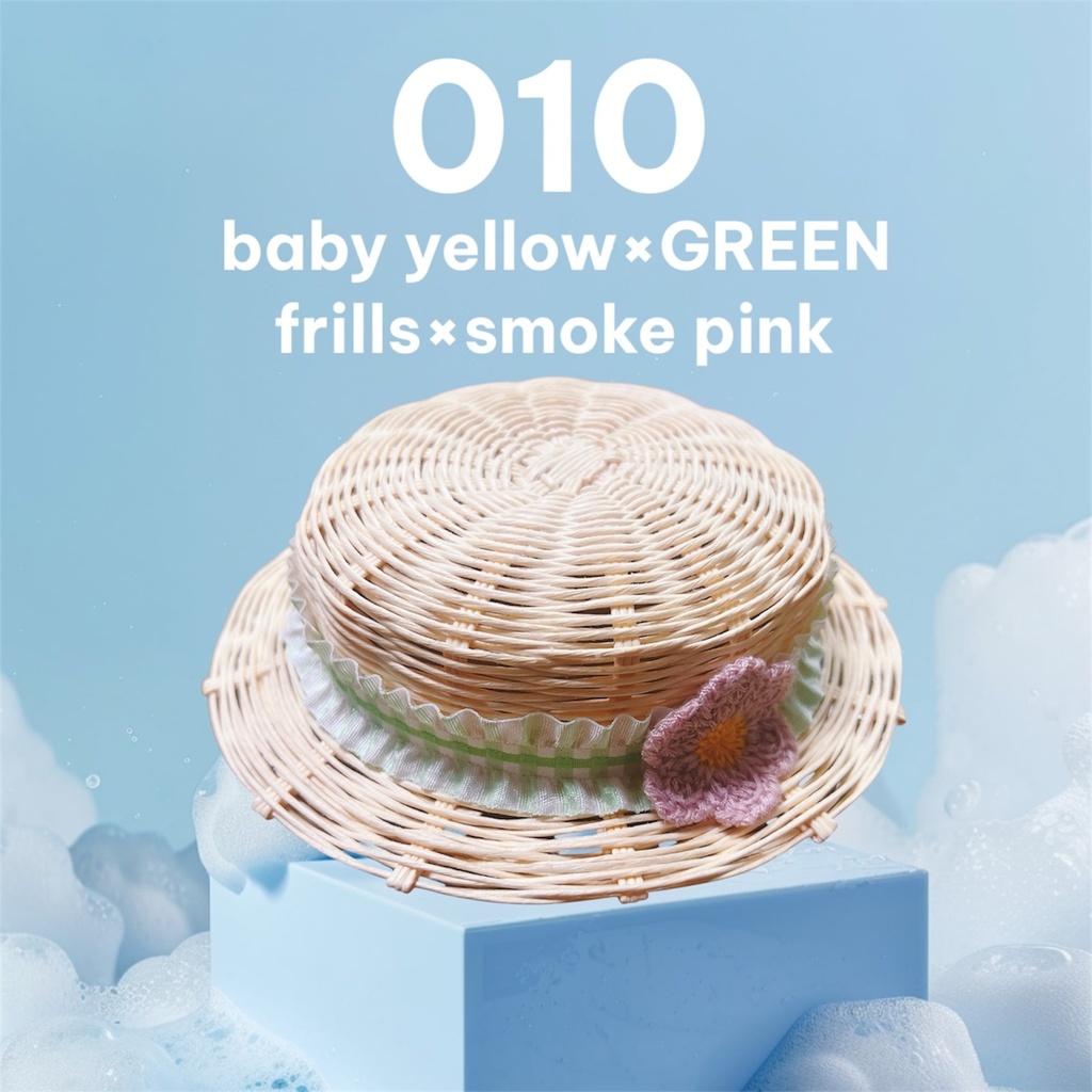 お花のカンカン帽