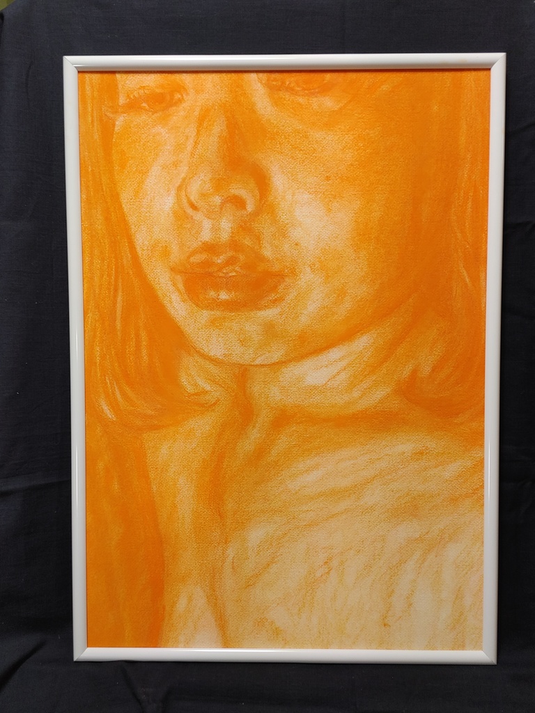 ⌈もも⌋パステル原画