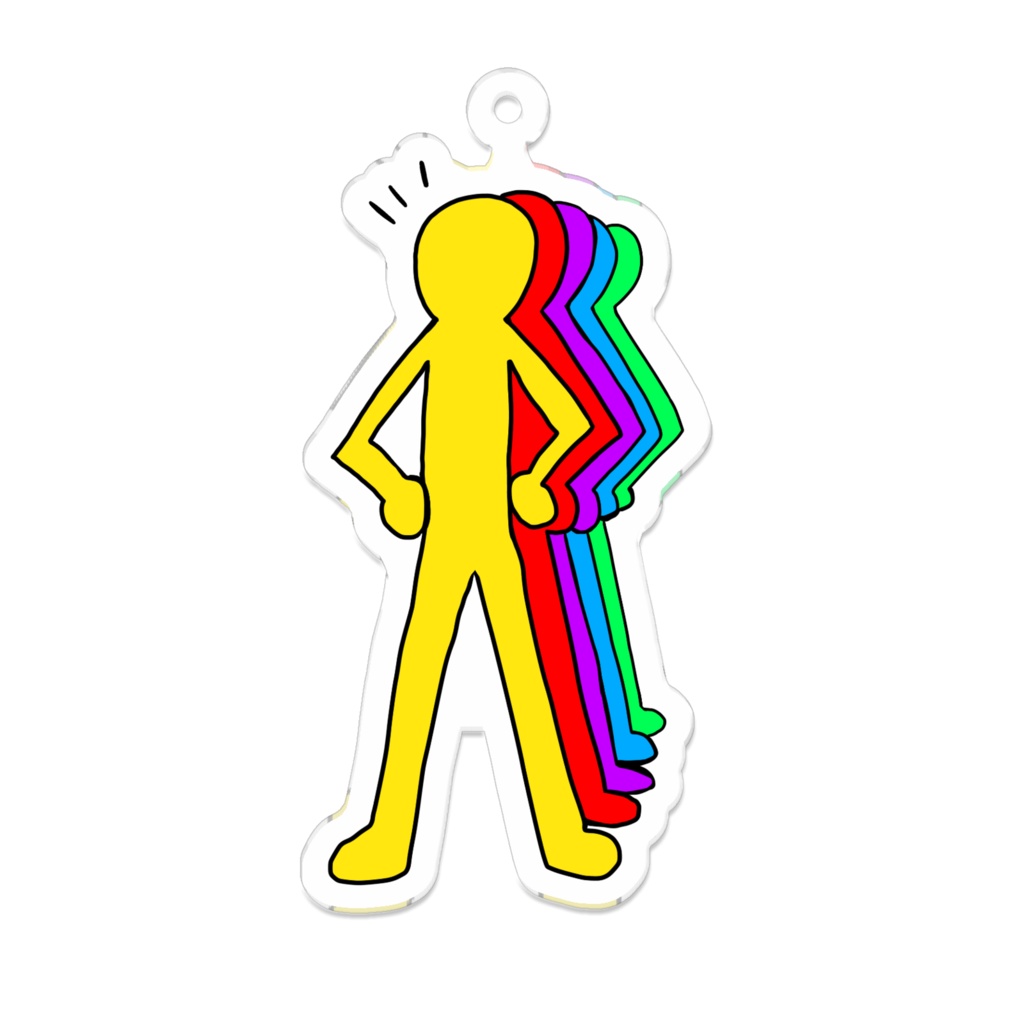 Brightest character!! アクリルキーホルダー