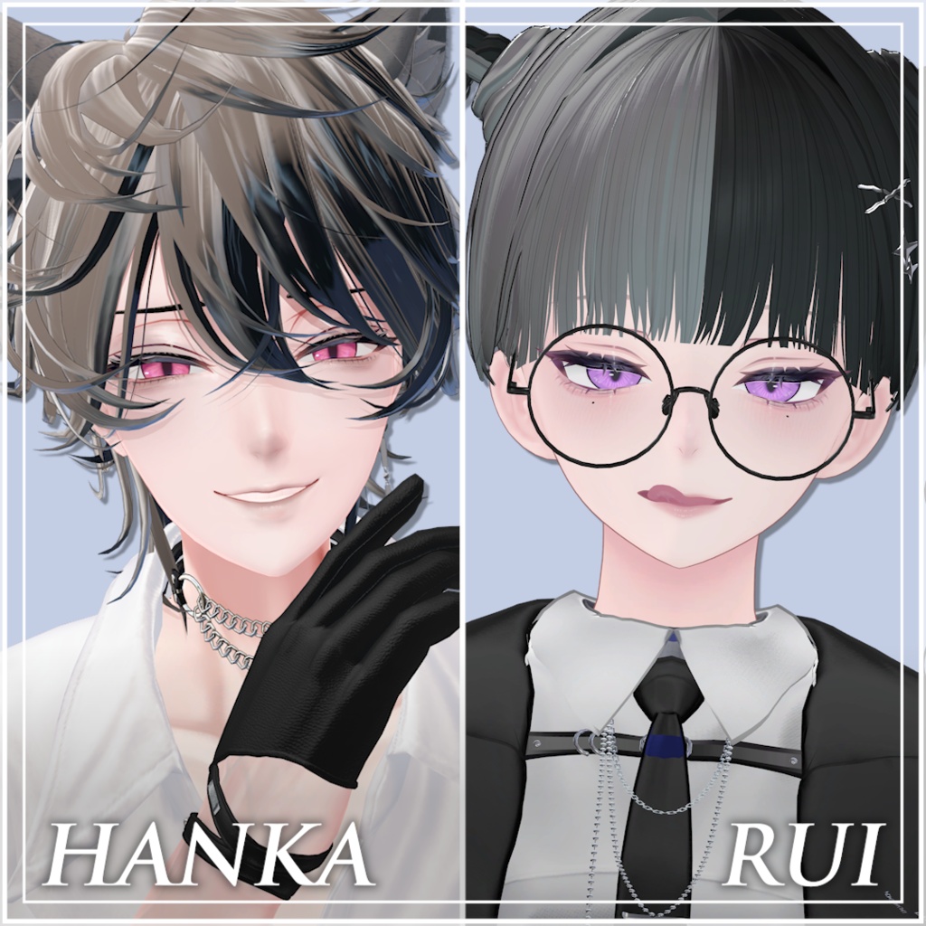 【28アバター対応】 Mystic Siamese Eye【VRC想定】