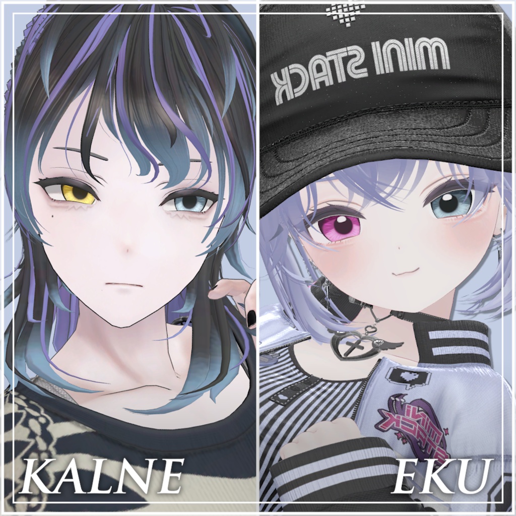 【28アバター対応】 Mystic Siamese Eye【VRC想定】