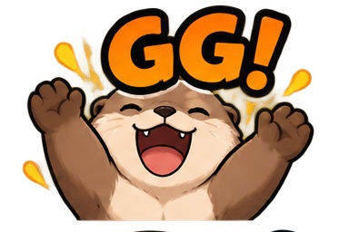 ゆるトレーニーラッコ|筋トレ&リアクション Emote Pack 16種