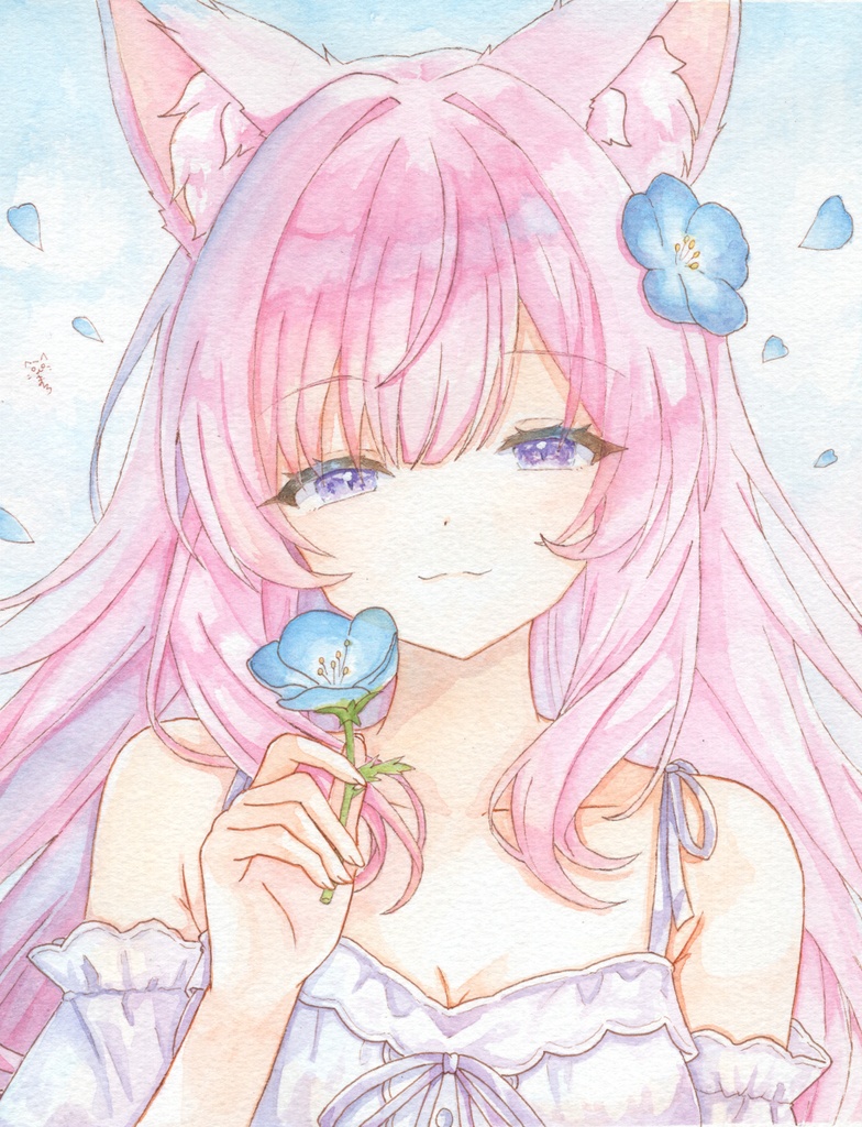 ネモフィラに誘われて