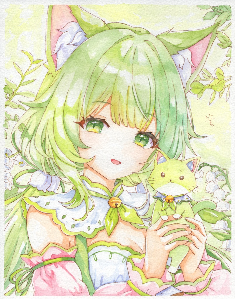 ネコさんと一緒に冒険へ🐾