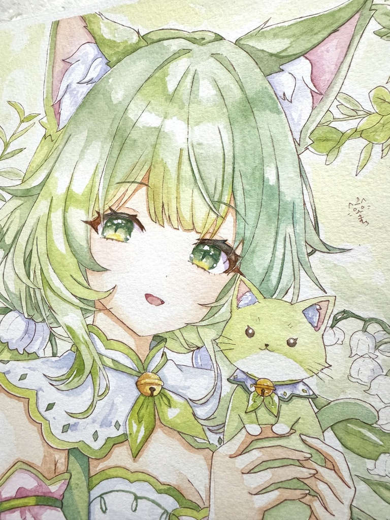 ネコさんと一緒に冒険へ🐾