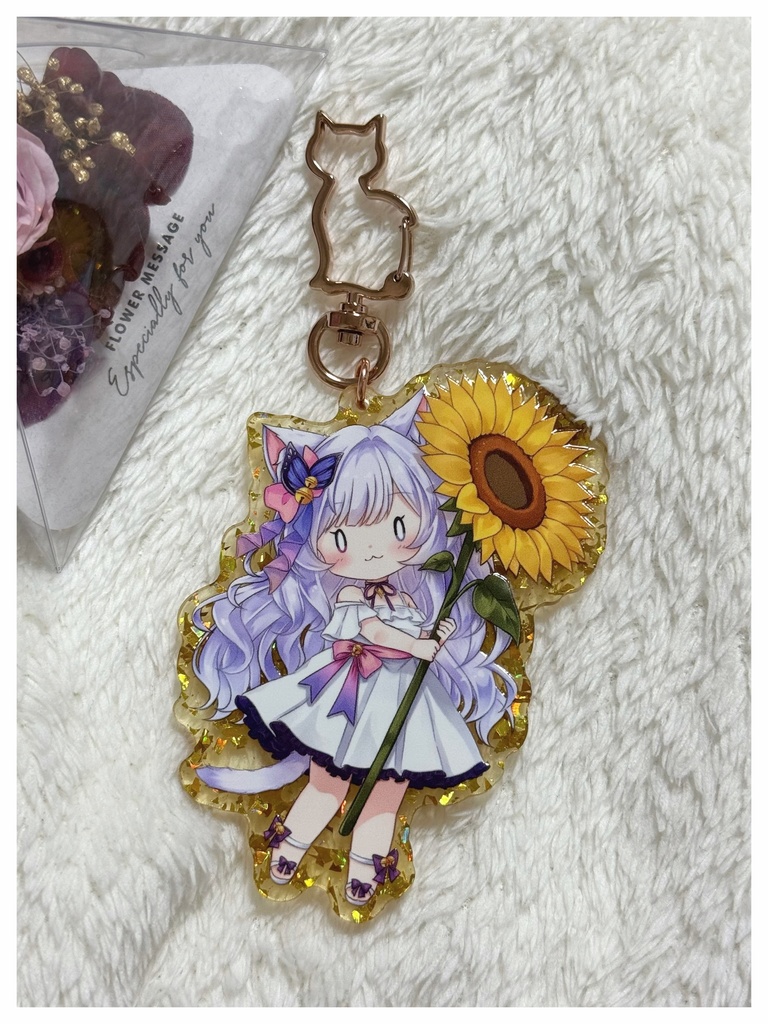 【通常枠】”ましろあめ”アクリルキーホルダー