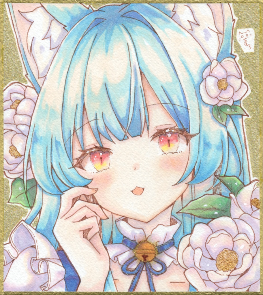 【アナログ原画】2025年クリスマス-白-