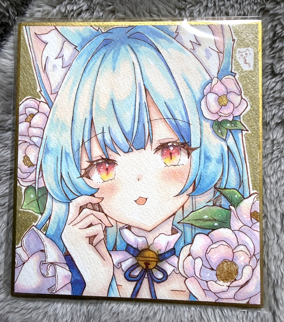 【アナログ原画】2025年クリスマス-白-