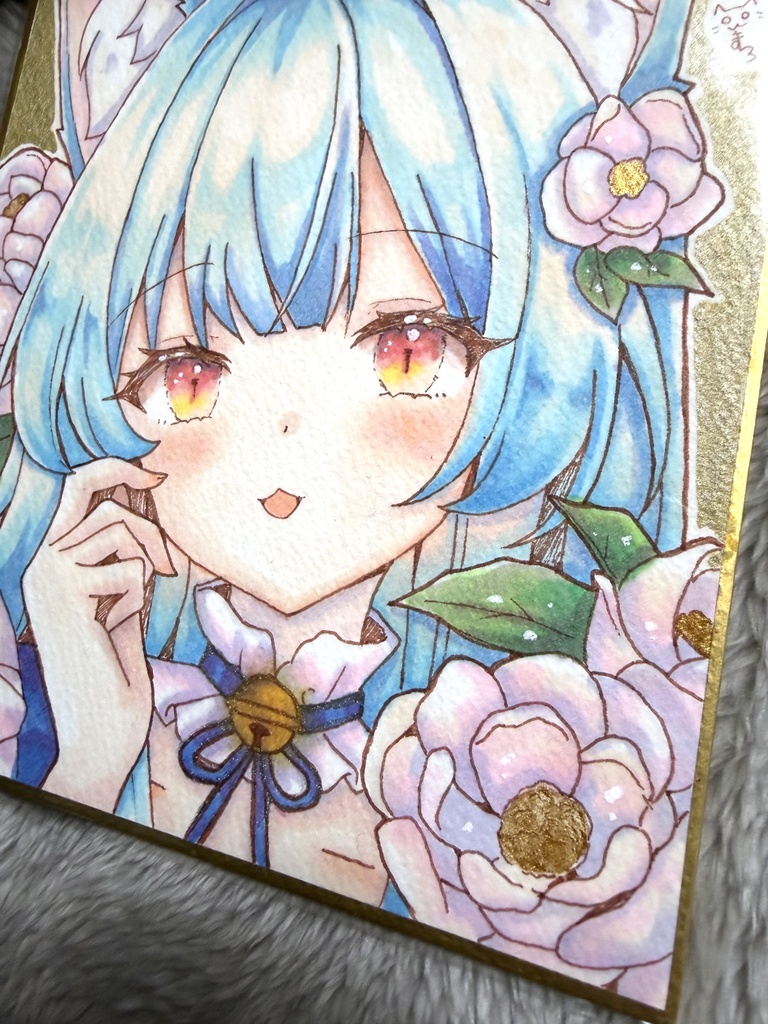 【アナログ原画】2025年クリスマス-白-