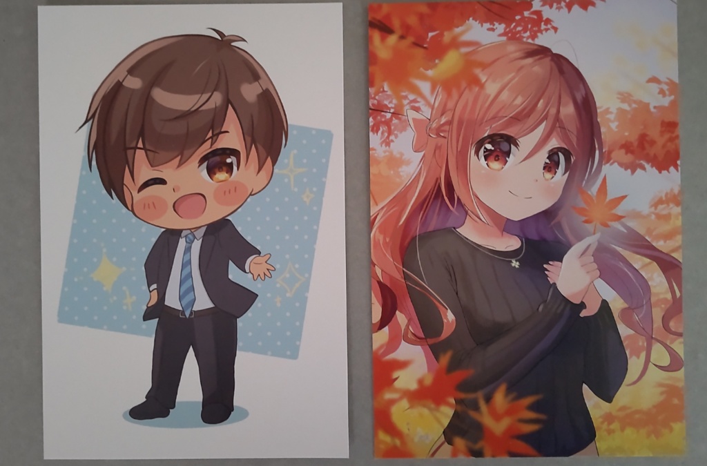 匿名発送＊イラストカード