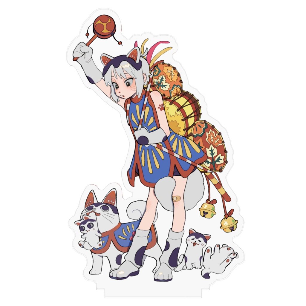 郷土玩具モチーフアクリルフィギュア(東京)