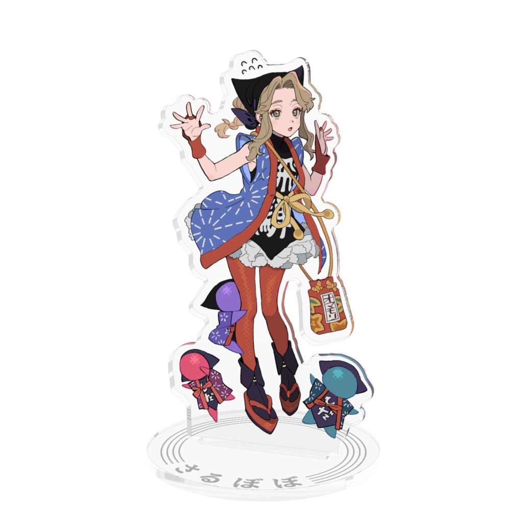 郷土玩具モチーフアクリルフィギュア(飛騨)