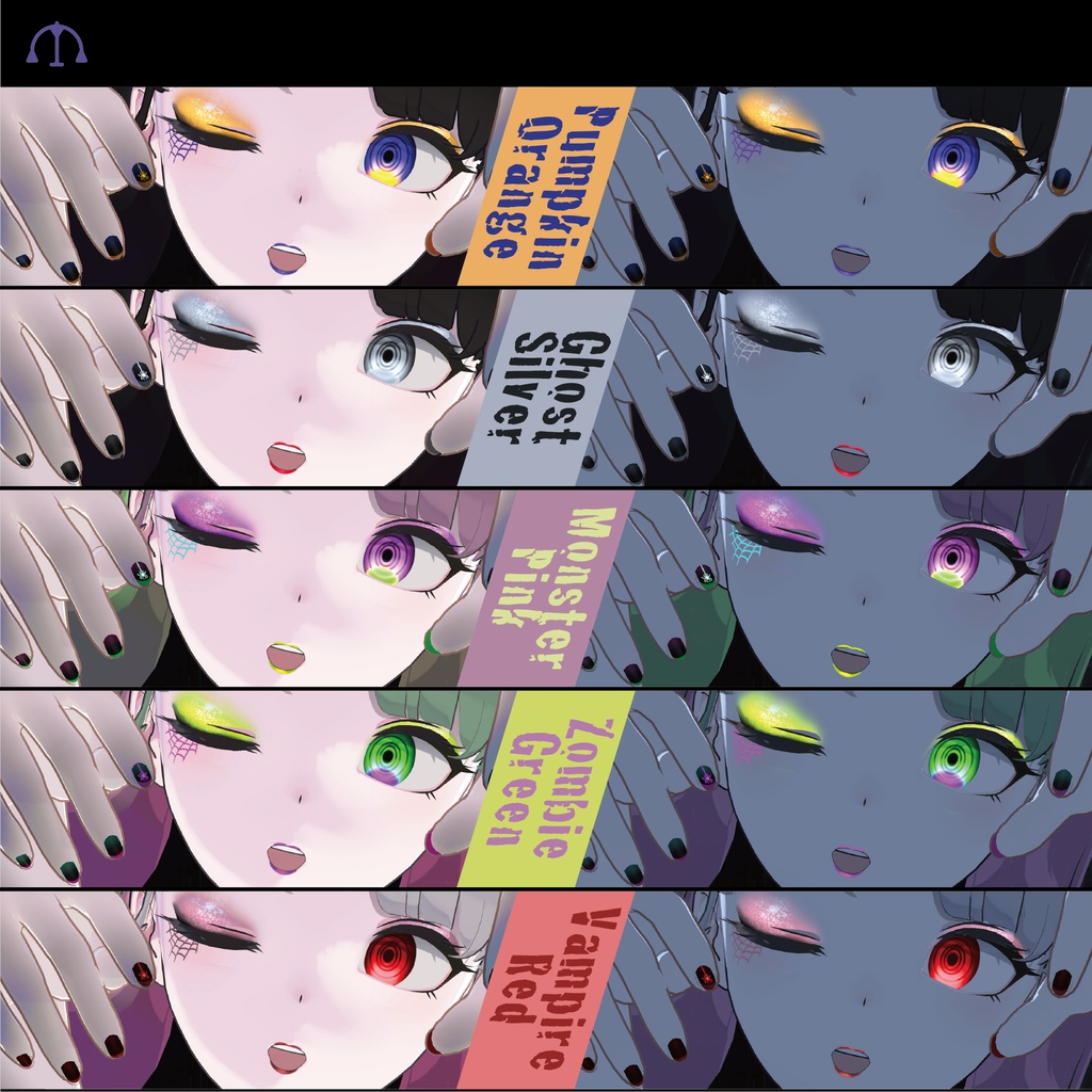 【Lapwing】SPIDER MAKEUP&NAIL【Happy Halloween!】