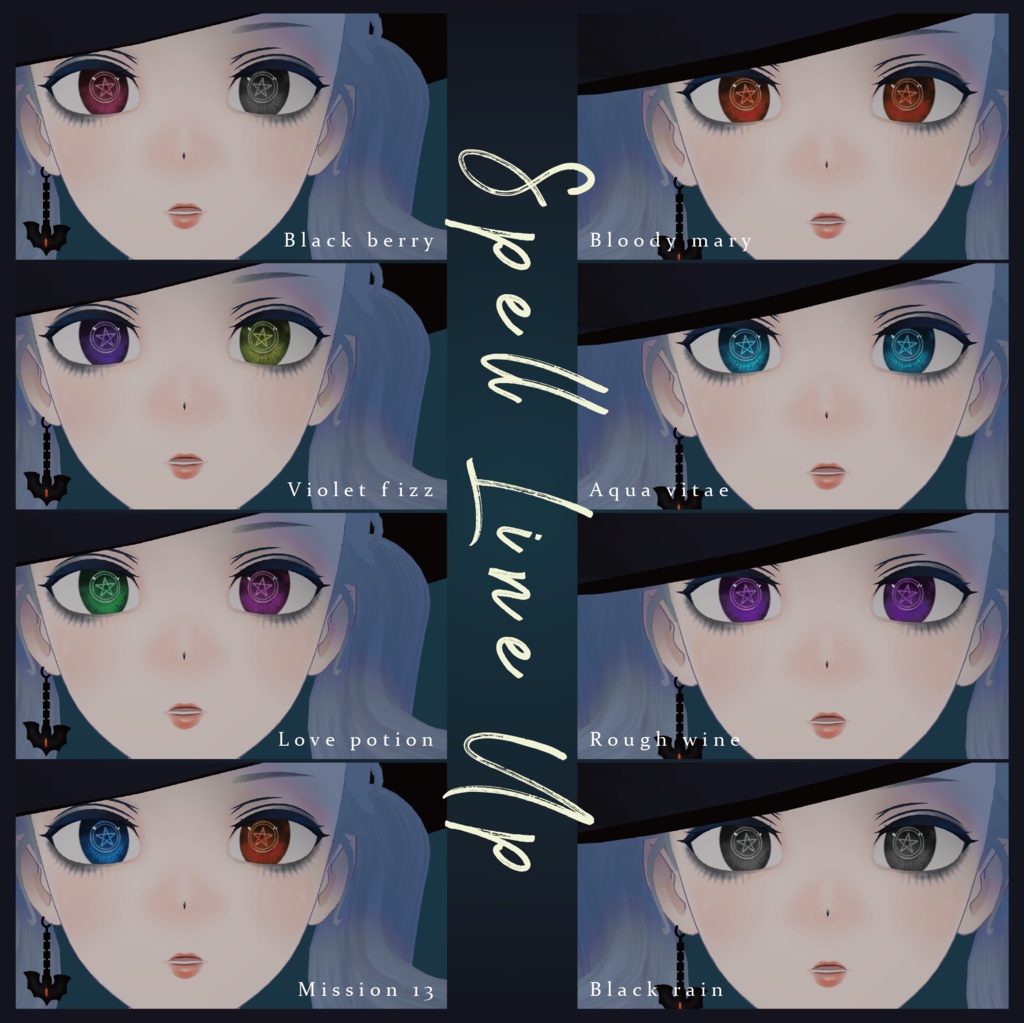 【Grus】Witch Makeup Texture【HappyHalloween!】