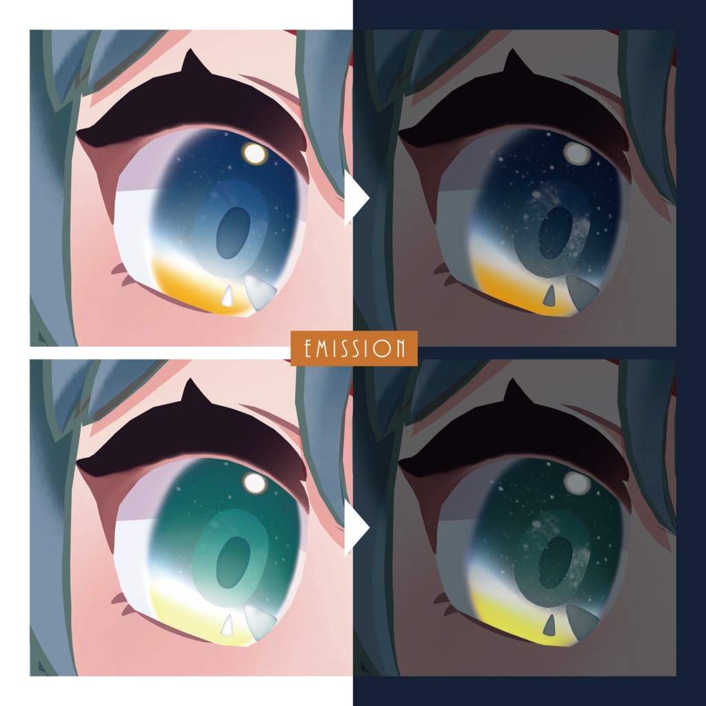 【Nunosp-ヌノスプ-】Myojo Eye Texture / 明星アイテクスチャ