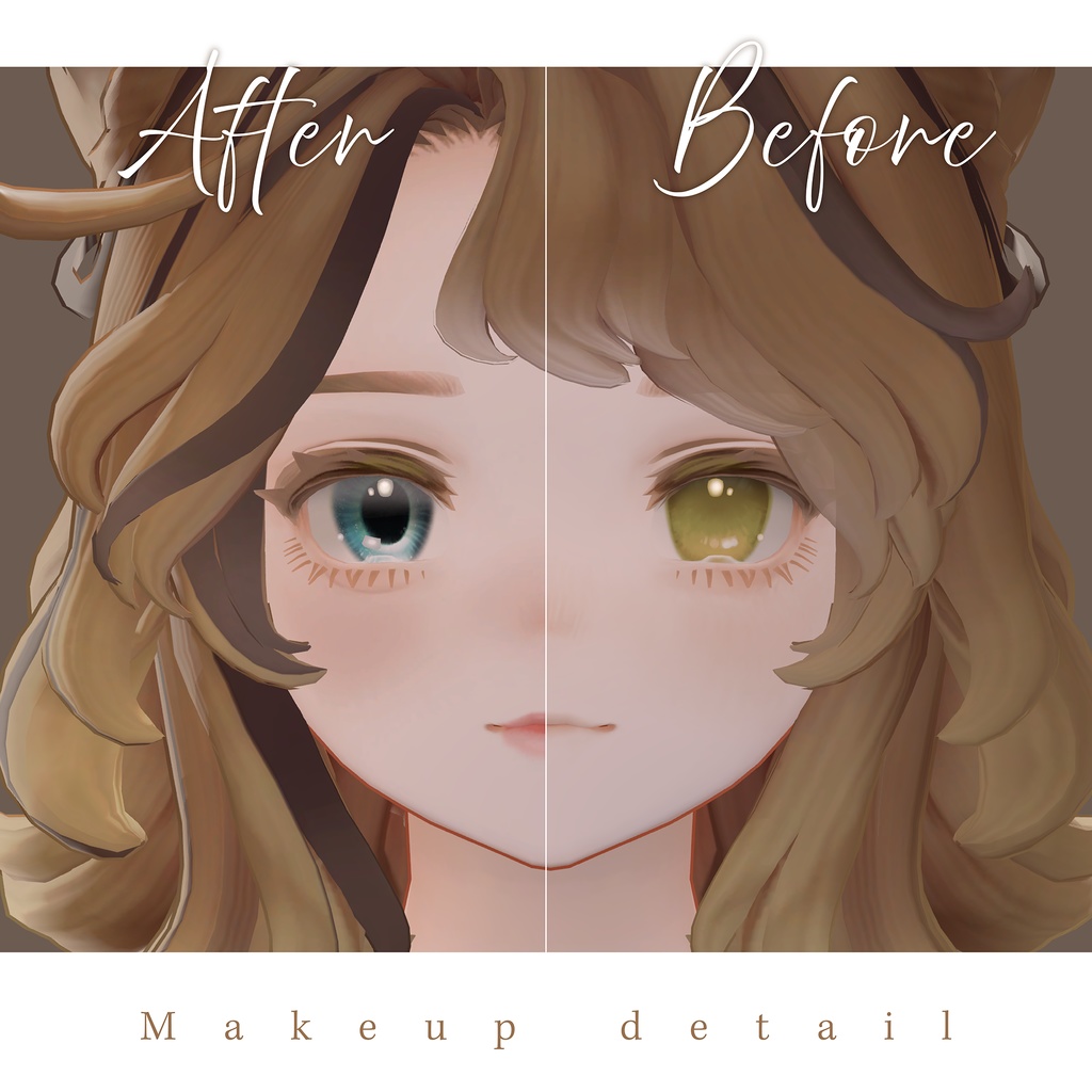 【Marycia】Glass Eye & Makeup Texture