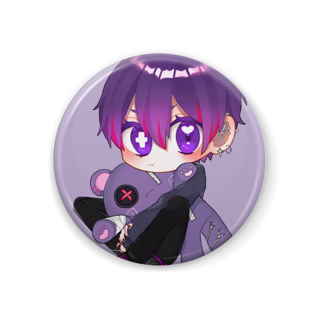 キラくん缶バッジ