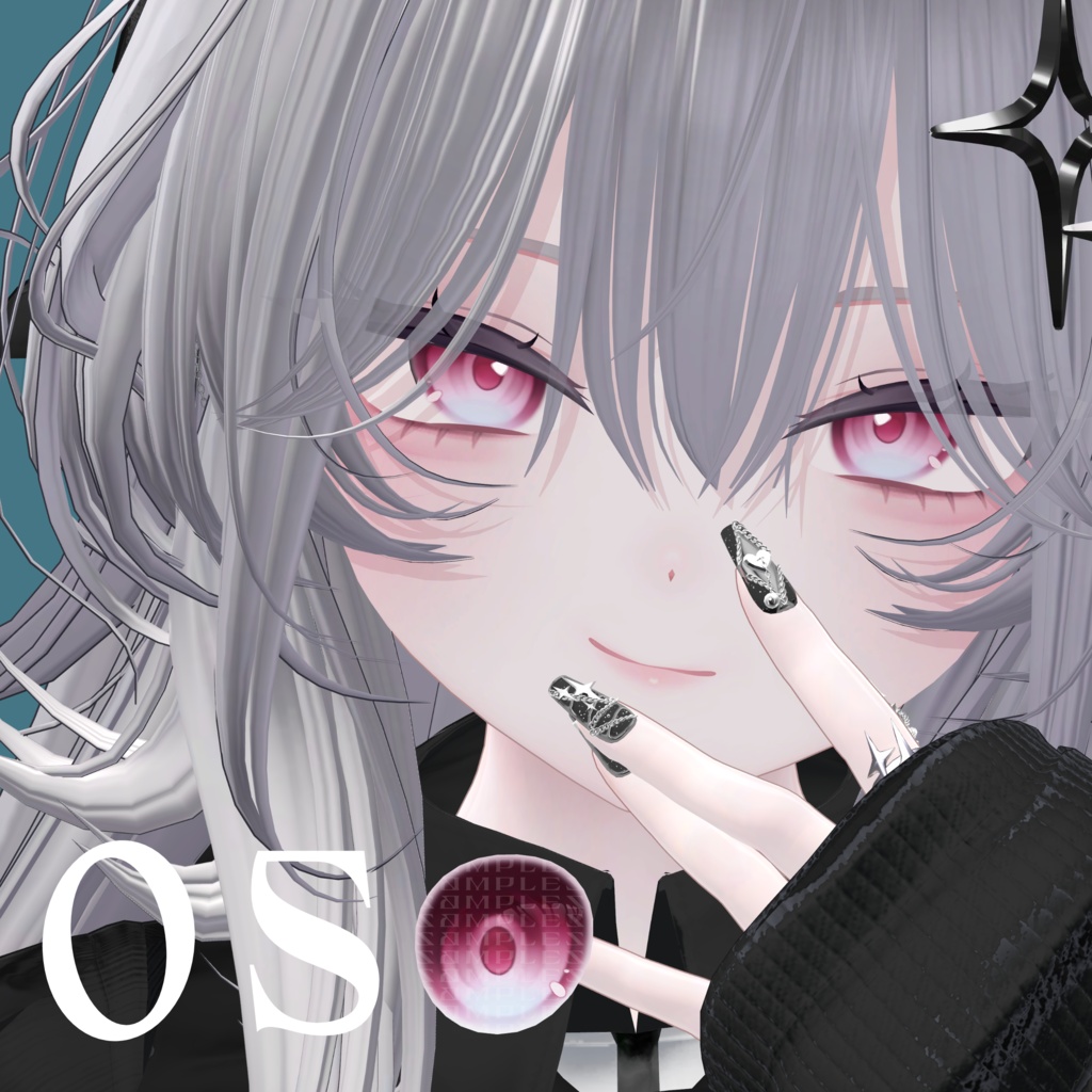 【Sio / しお 対応】- SALTY - / アイ・メイクテクスチャ【6カラー】