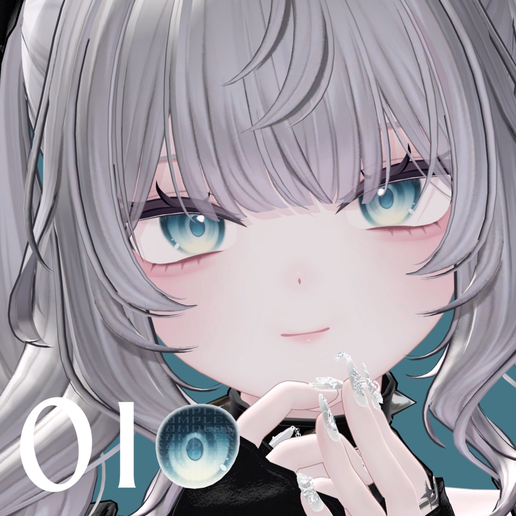 【Sio / しお 対応】- SALTY - / アイ・メイクテクスチャ【6カラー】