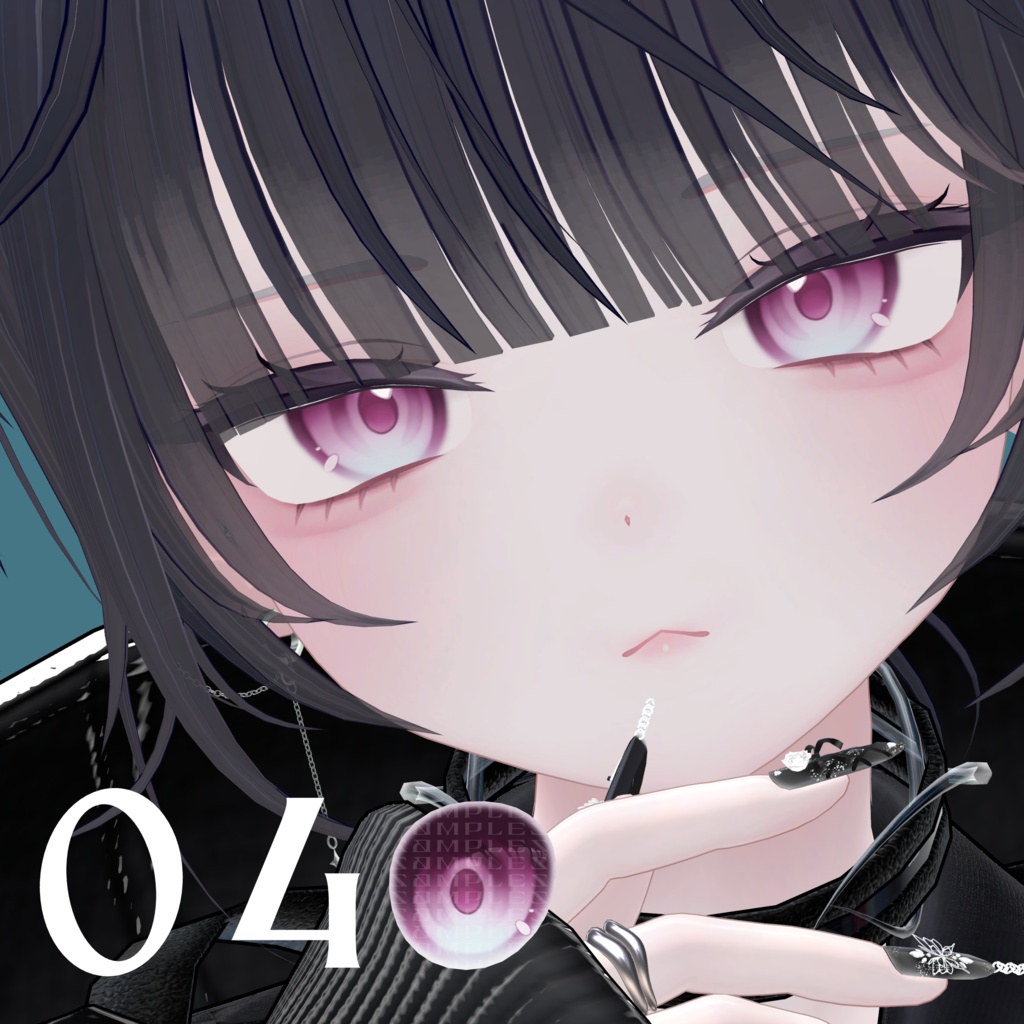 【Sio / しお 対応】- SALTY - / アイ・メイクテクスチャ【6カラー】