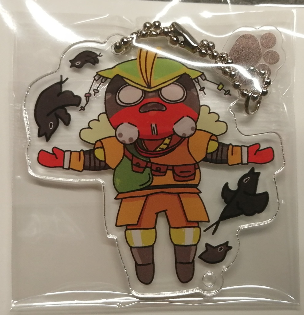 逆さまに出来る！ネバーモア ぱっちりおめめ　ダイブアクキー