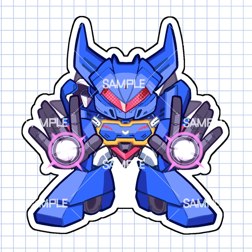 サウンドウェーブ(+α)アクリルキーホルダー