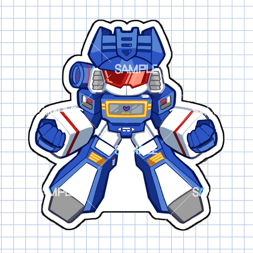 サウンドウェーブ(+α)アクリルキーホルダー