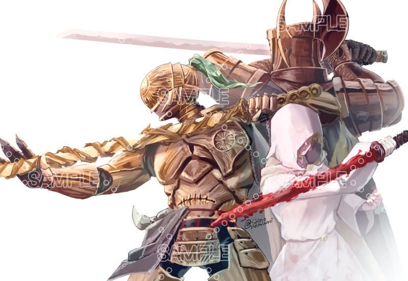 執行者ステッカーxポスカセット