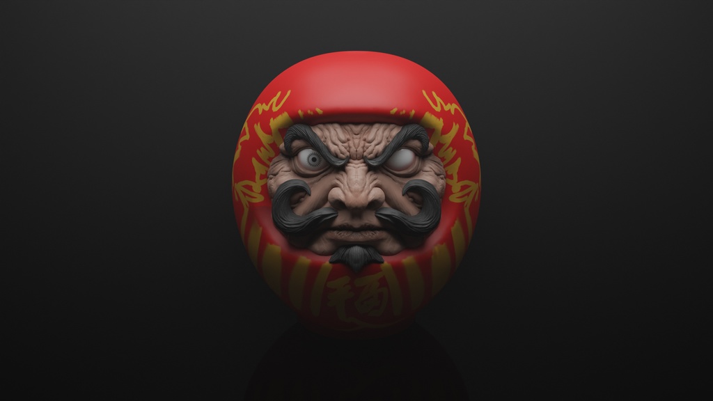 オリジナルデザイン だるま