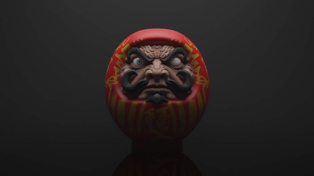 オリジナルデザイン だるま