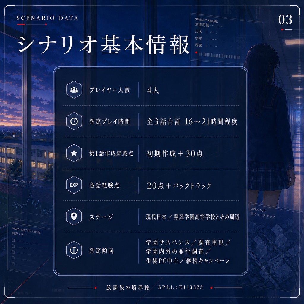 【DX3rd/無料】放課後の境界線 第1話「優等生は止まれない」 SPLL:E113325