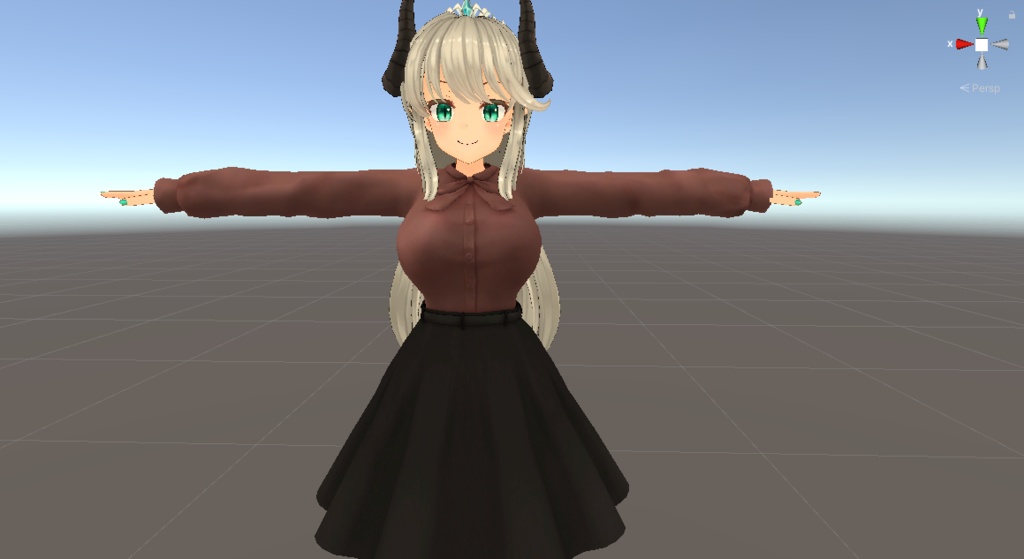 シルヴィアちゃん素体用 秋服おしゃれ着