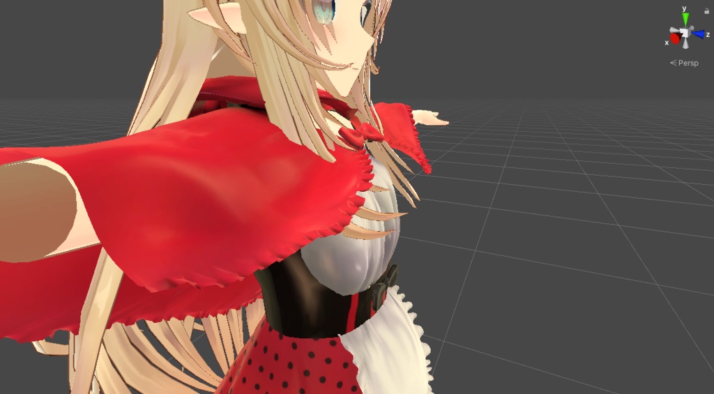 【ルシナ専用衣装】赤ずきん衣装