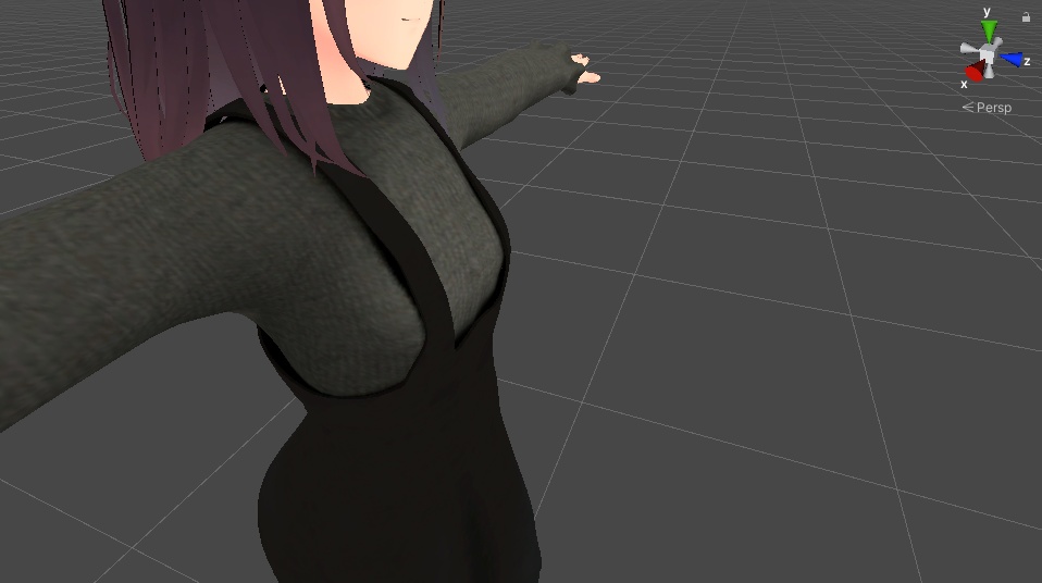 【くろなつ専用衣装】秋服ワンピース