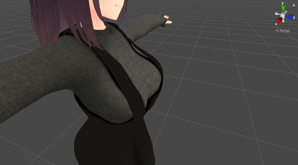 【くろなつ専用衣装】秋服ワンピース