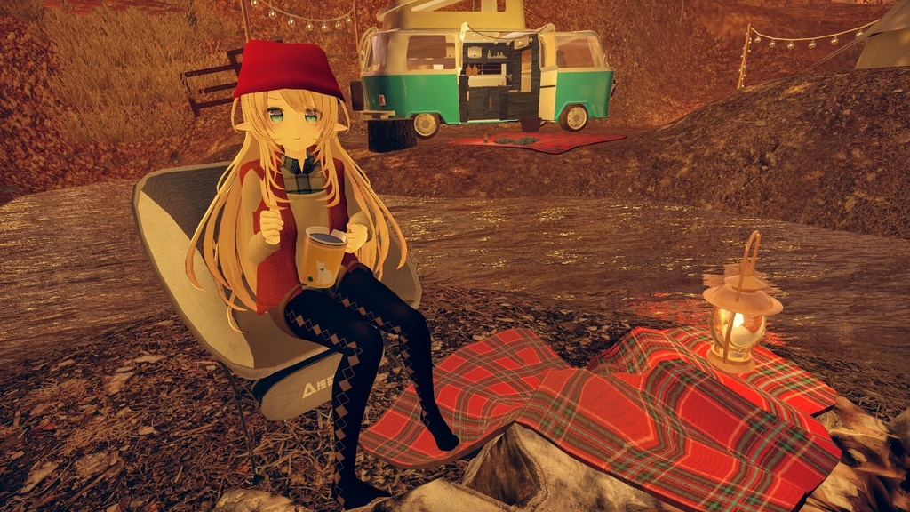 【5アバター対応】キャンプコーデ