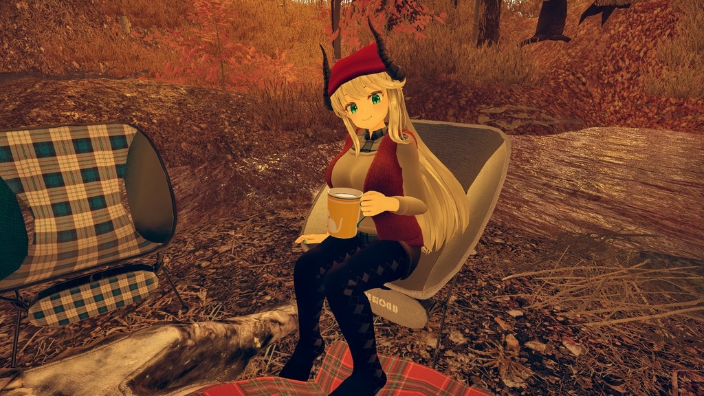 【5アバター対応】キャンプコーデ