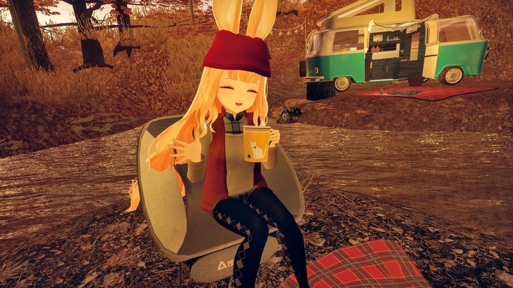 【5アバター対応】キャンプコーデ