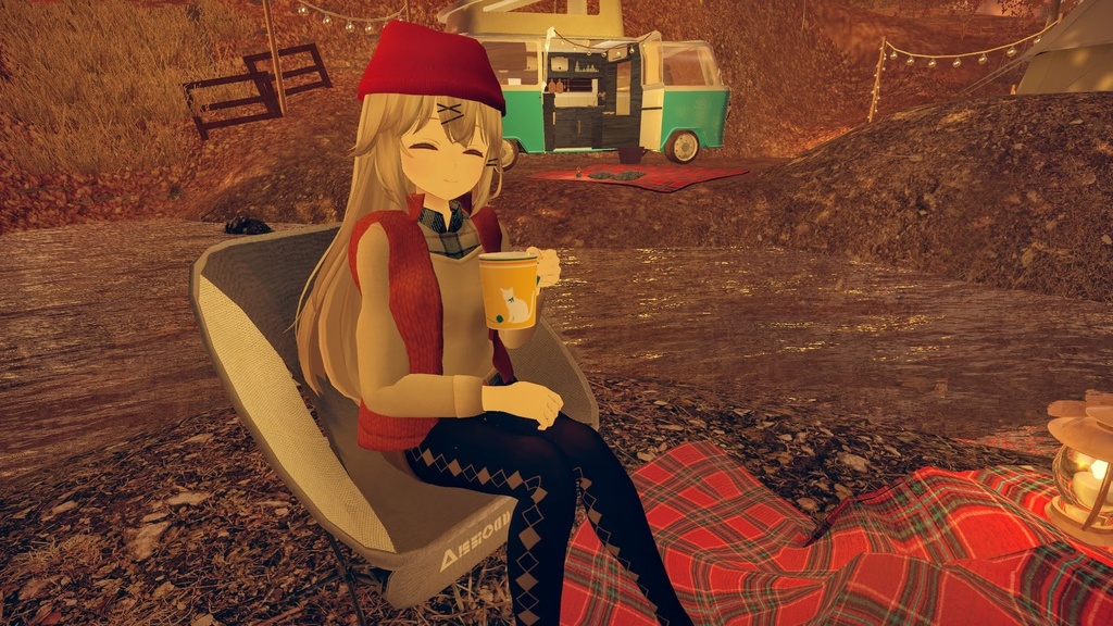 【5アバター対応】キャンプコーデ