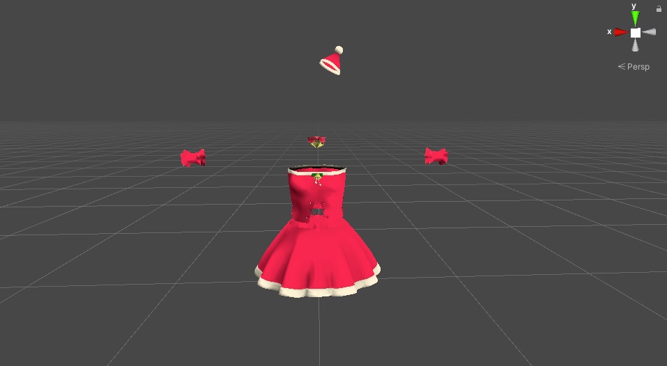 【くろなつ専用衣装】サンタコスチューム