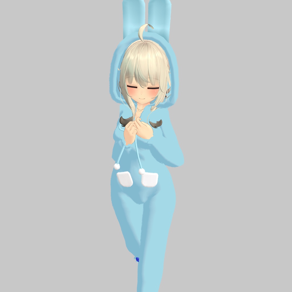 【舞夜専用衣装】うさぎのパジャマ