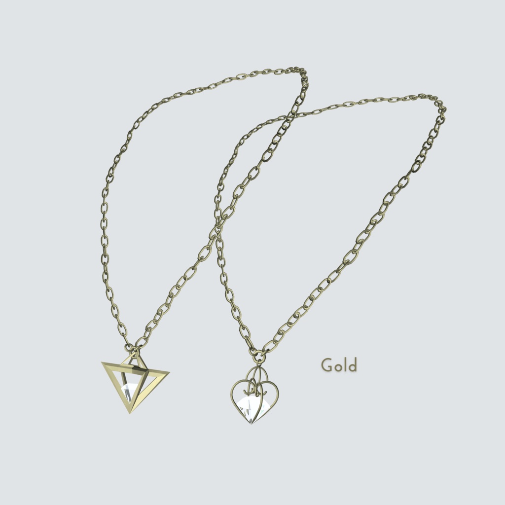 【VRC想定】ペアリング&ネックレス