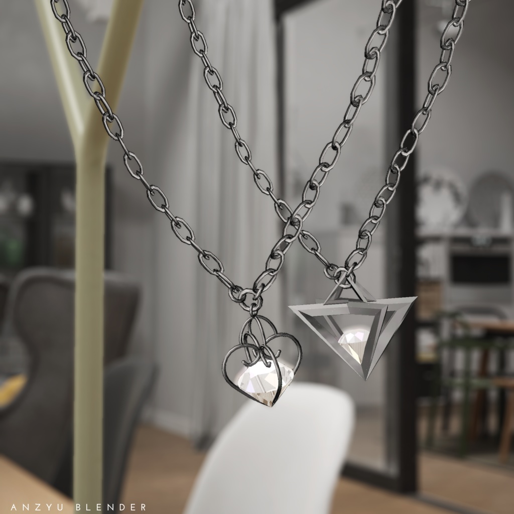 【VRC想定】ペアリング&ネックレス