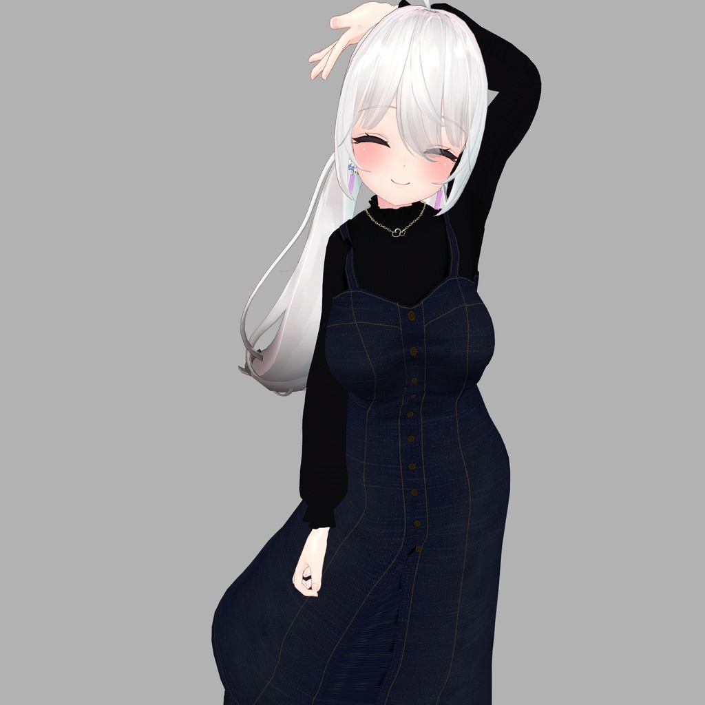 【舞夜専用衣装】デニムワンピース