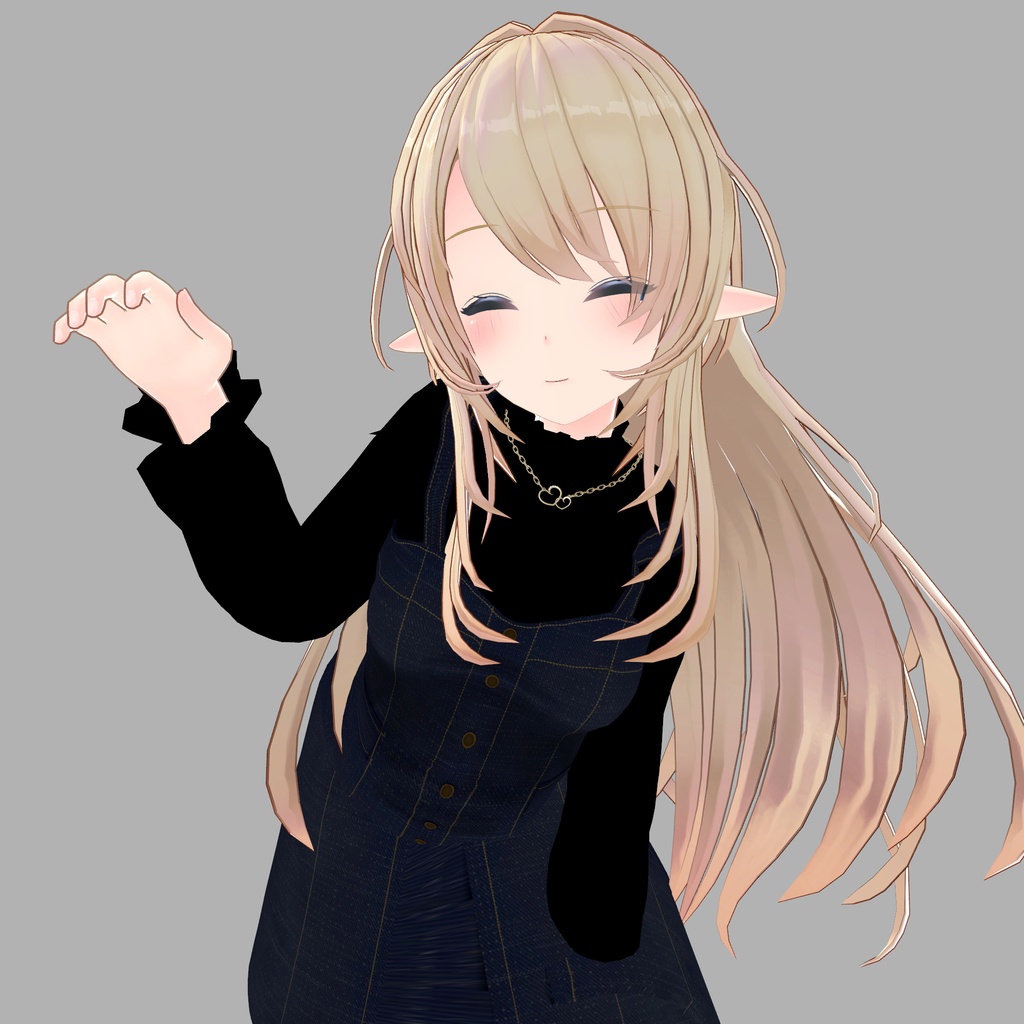 【ルシナ専用衣装】デニムワンピース