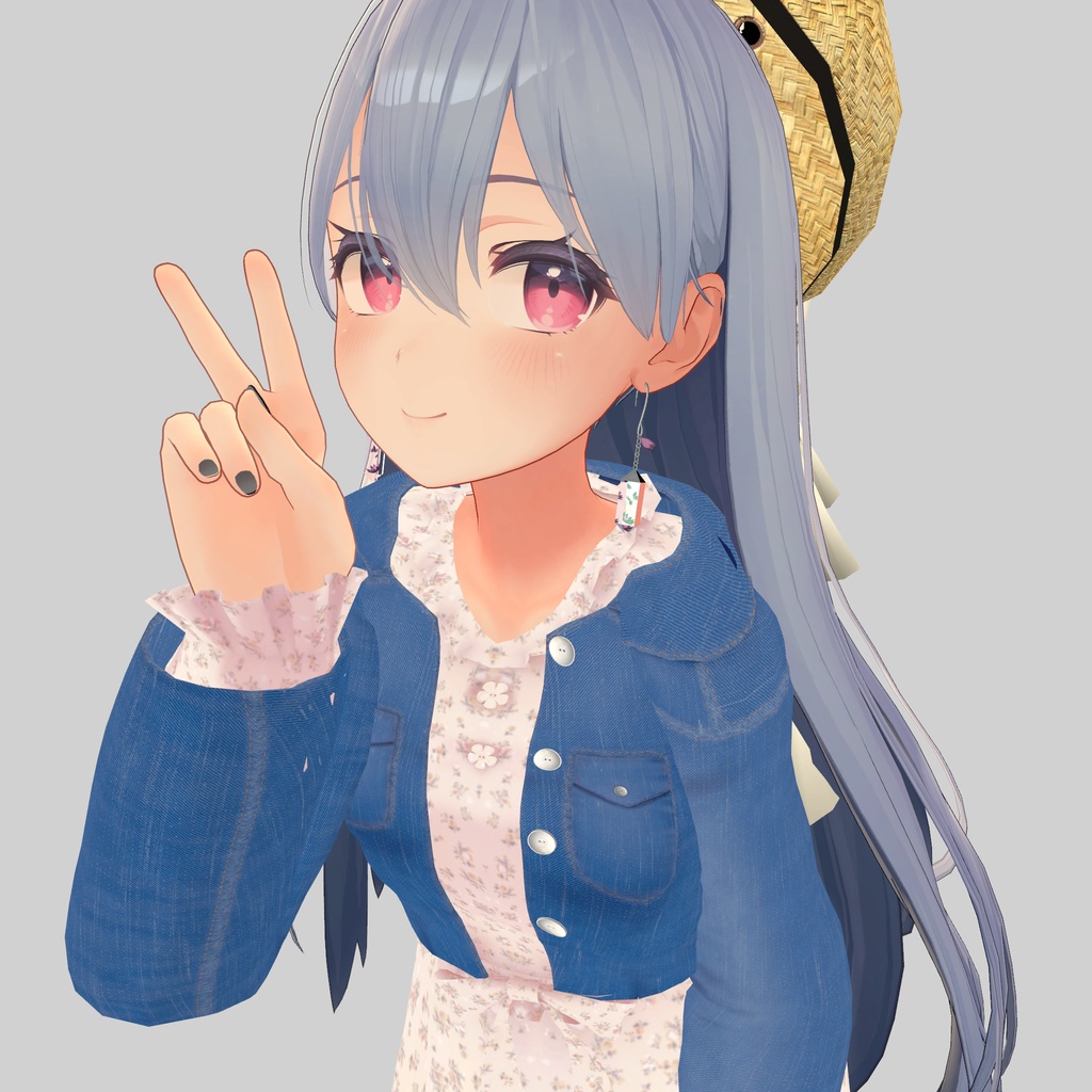 【無料】桜のクリスタルピアス