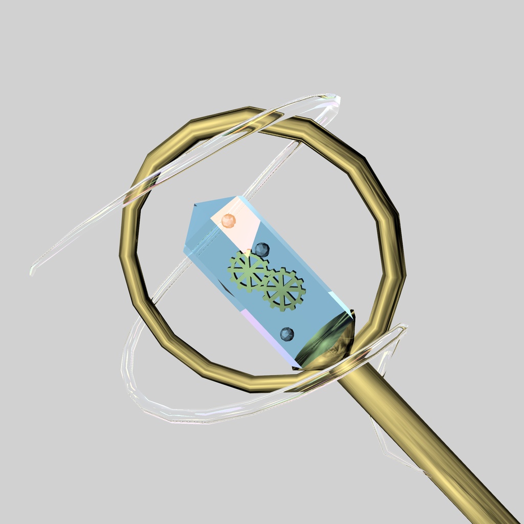 【4アバター対応】魔法使いの衣装&魔法の杖