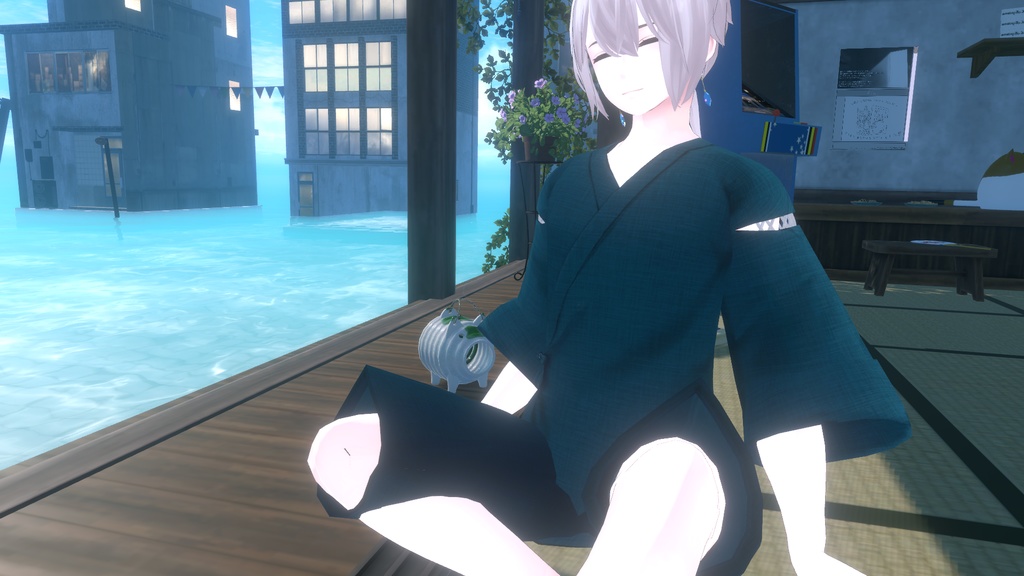 【PB対応】夏にぴったり?クリスタルピアス